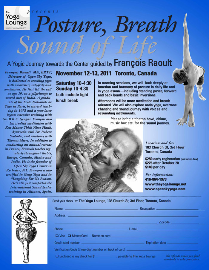 Francois Raoult Workshop