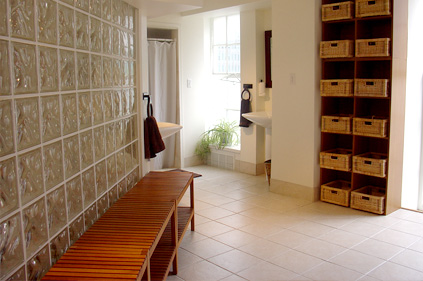 Yoga Lounge Showers and Changing Room
