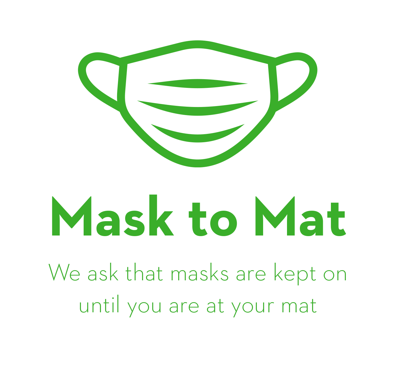 mask to mat